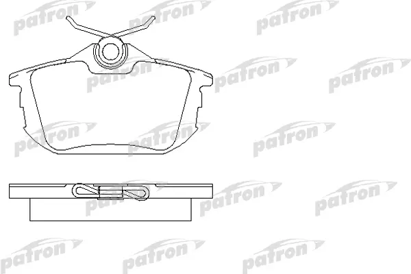 

Тормозные колодки PATRON PBP1095