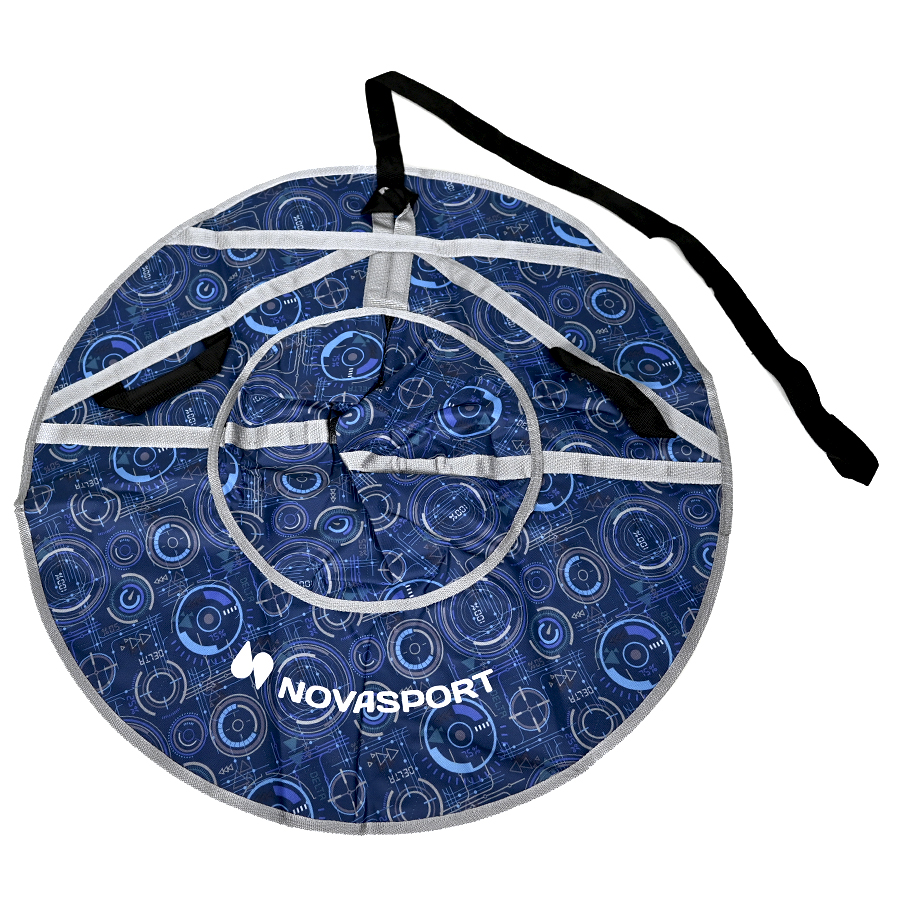 Санки детские NovaSport надувные 90 см без камеры CH030.090 синие Delta Play