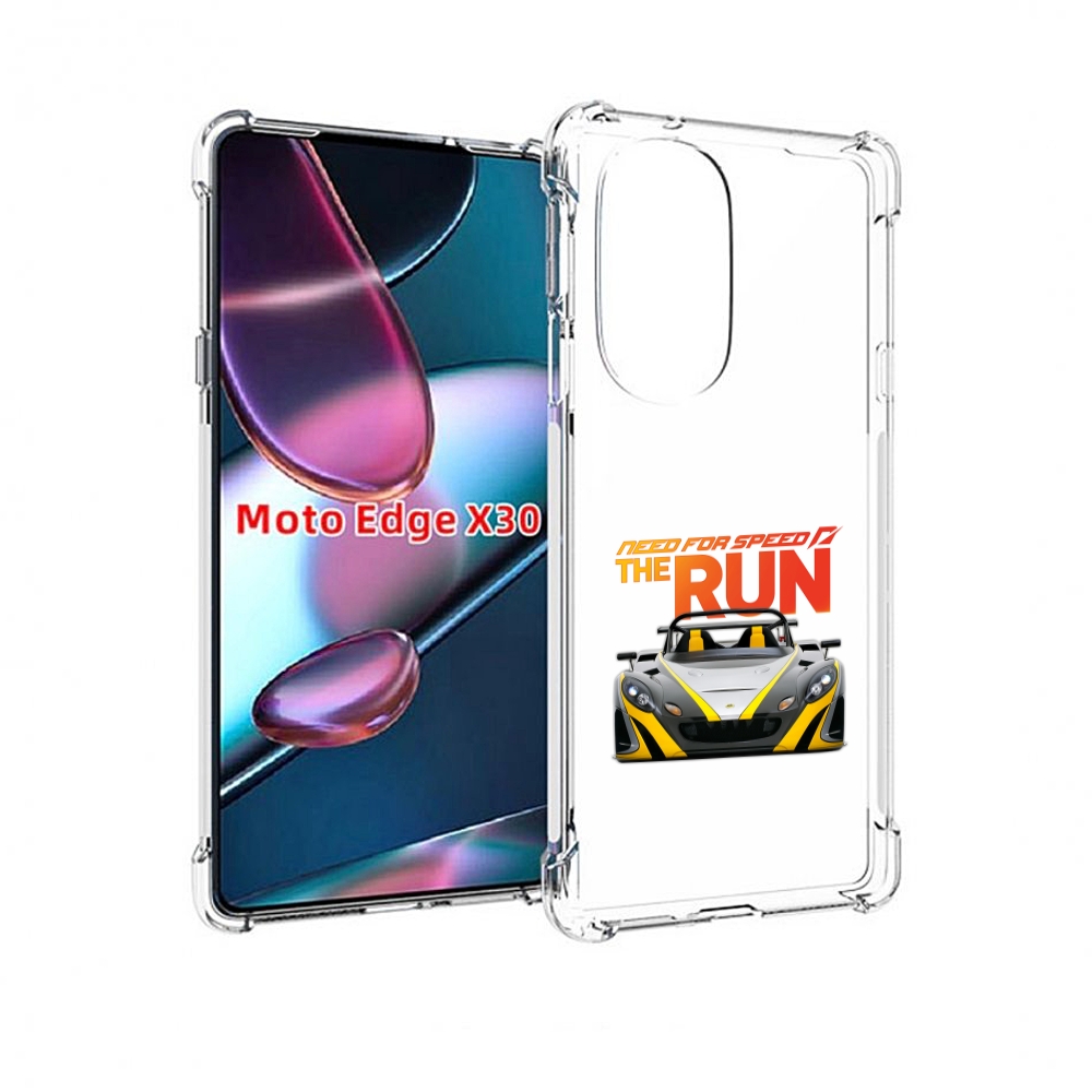 

Чехол MyPads гонка для Motorola Moto Edge X30, Прозрачный, Tocco