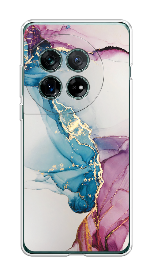 

Чехол на OnePlus 12 "Розовые разводы рисунок", 154450-1
