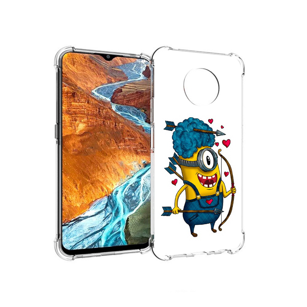

Чехол MyPads Tocco для Nokia G300 Миньон купидон (PT224563.108.117), Прозрачный, Tocco