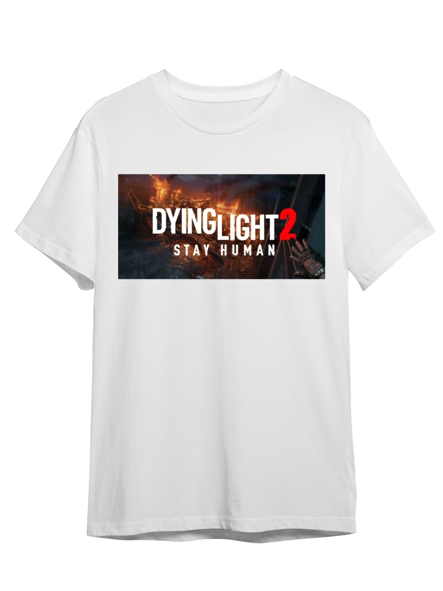 фото Футболка унисекс сувенирshop dying light/даин лайт 7 белая 2xl (52-54)