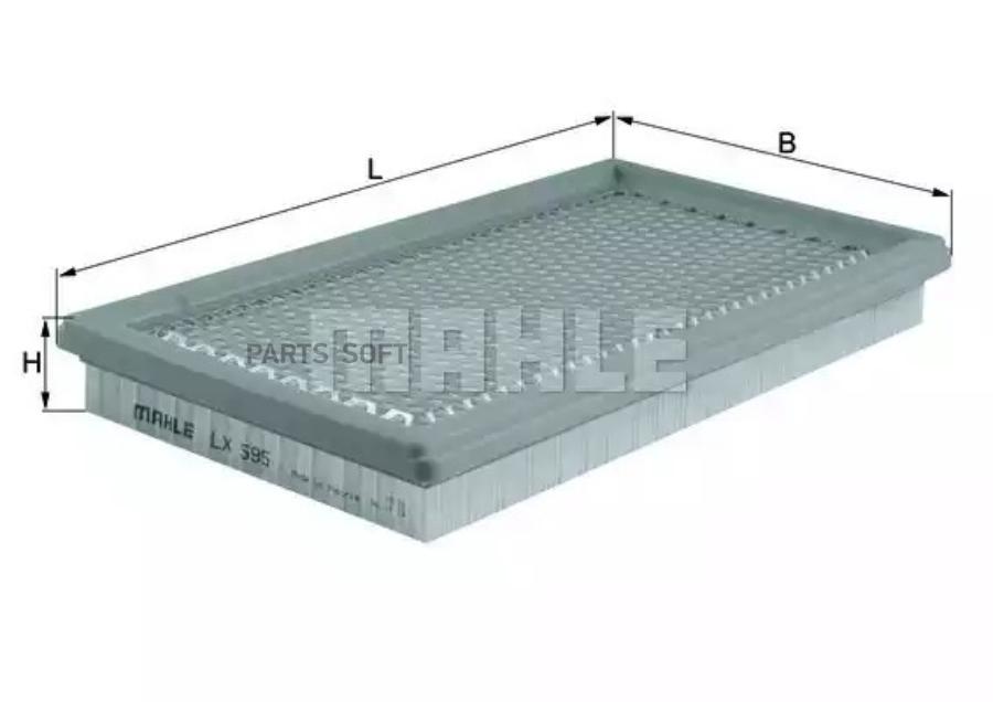 

Воздушный фильтр Mahle/Knecht LX595