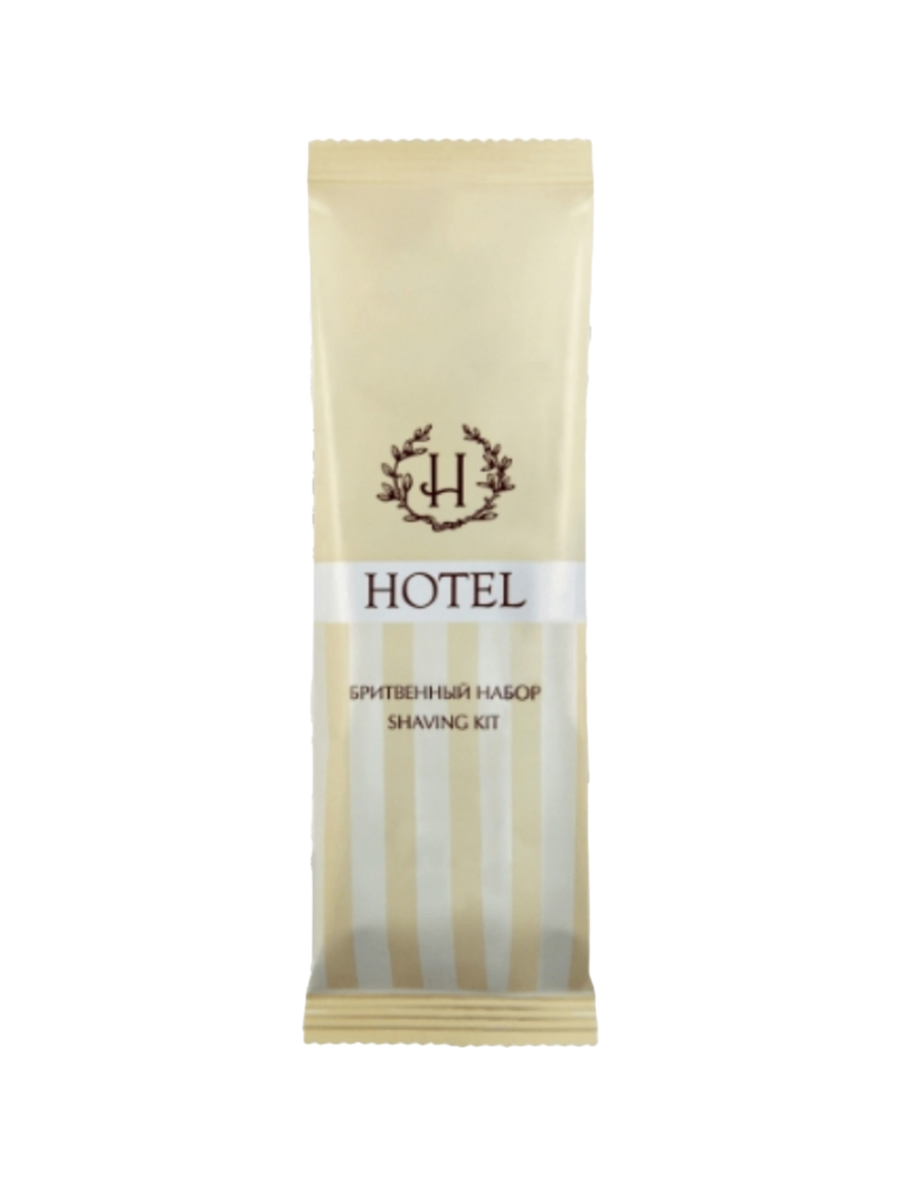 бритвенный набор muehle traditional silvertip розовое золото Бритвенный набор Hotel-S флопак 250 шт.