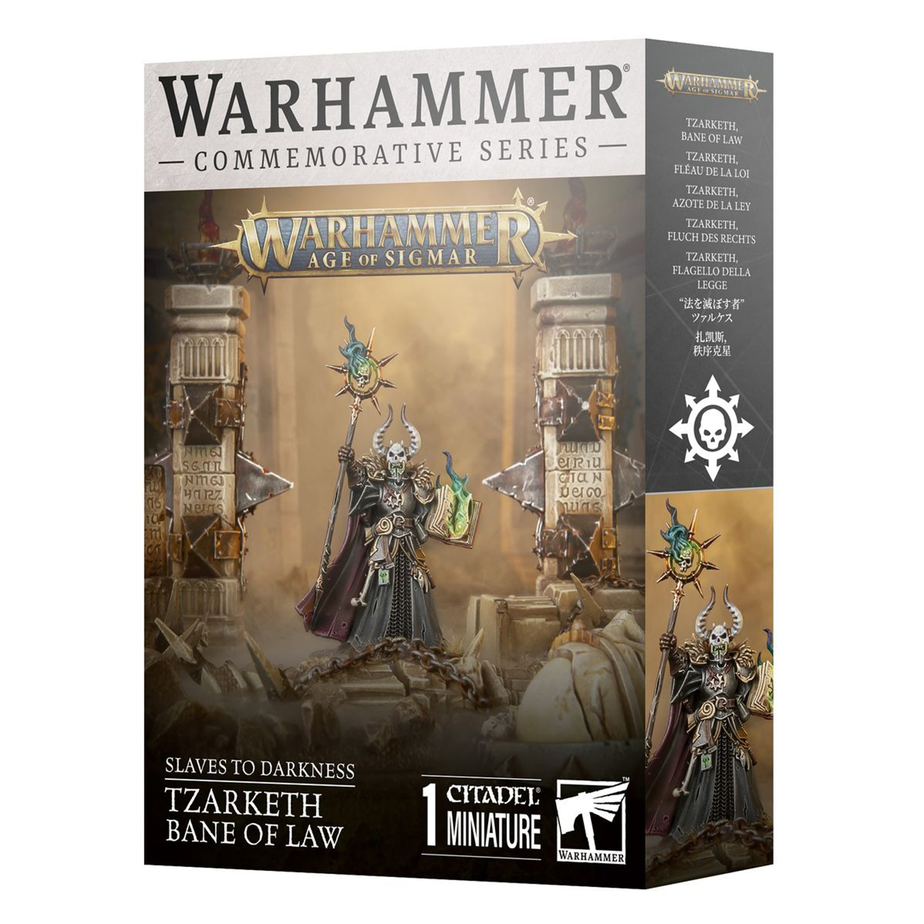 

Миниатюры Games Workshop Warhammer Age of Sigmar: Tzarketh Bane of Law 83-101