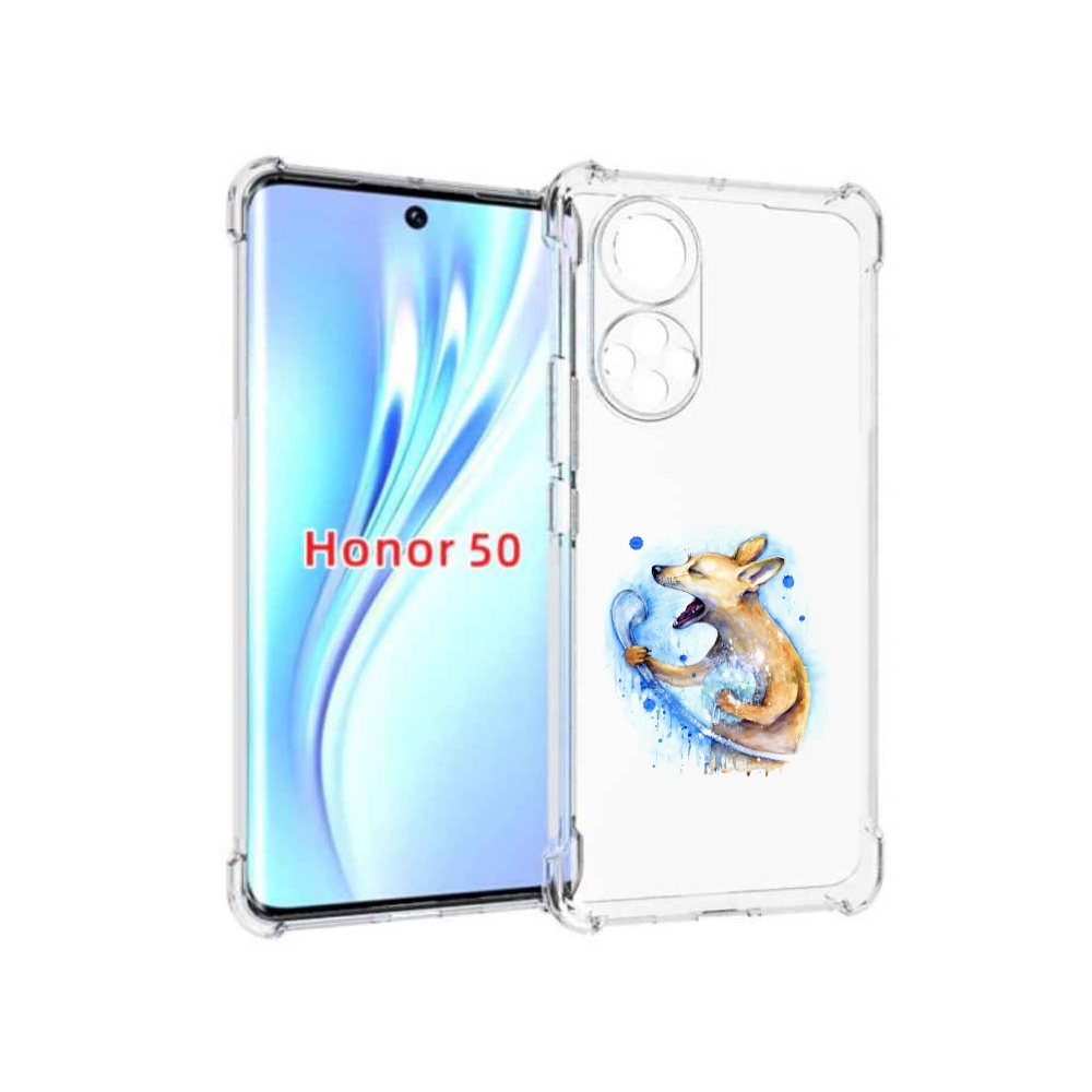 

Чехол бампер MyPads пение в душе для Honor 50., Прозрачный, Tocco