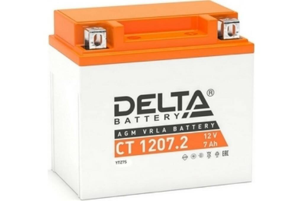 

Delta аккумуляторная батарея CT 1207.2 YTZ7S