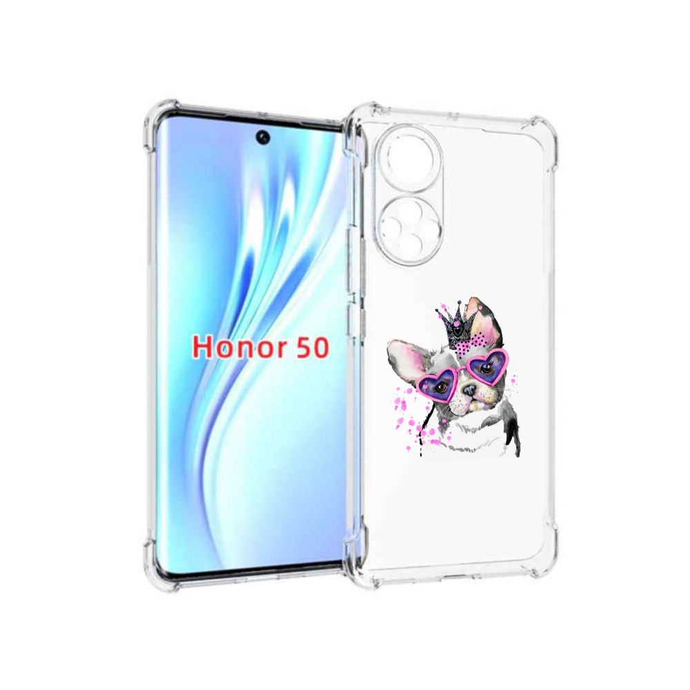 

Чехол бампер MyPads принцесса для Honor 50., Прозрачный, Tocco
