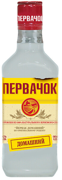 

Настойка Первак Домашний замутненная 40% 0,25 л