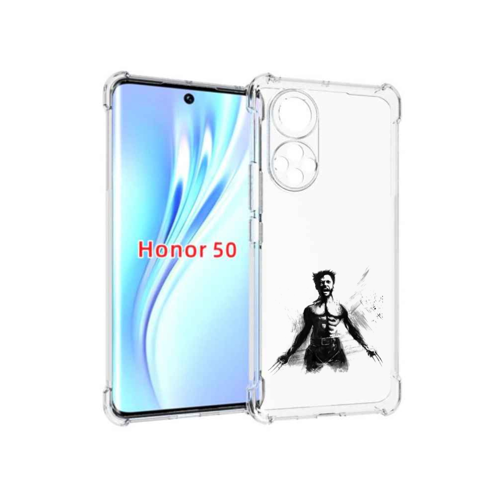 

Чехол бампер MyPads росомаха для Honor 50., Прозрачный, Tocco