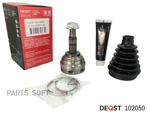 

DEQST 102050 ШРУС RENAULT MEGANE 1.4-1.6 03- нар.