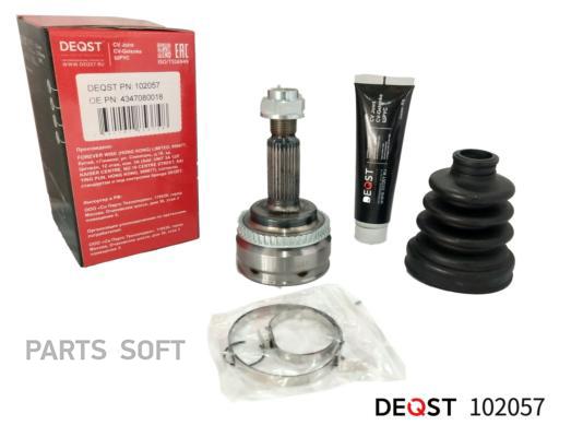 

DEQST 102057 ШРУС TOYOTA COROLLA 1.8 00- наружний(ABS)