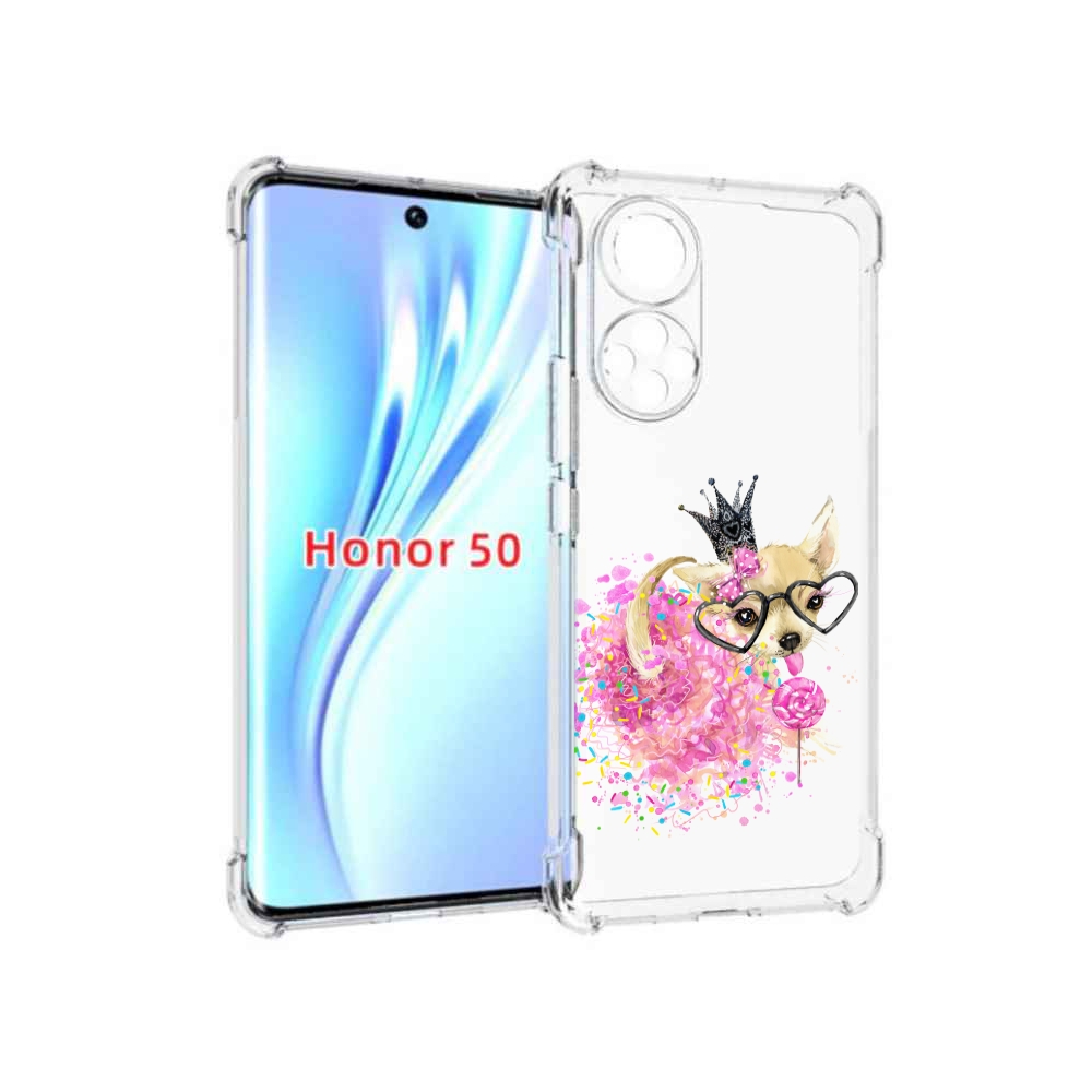 

Чехол бампер MyPads сладкая принцесса для Honor 50., Прозрачный, Tocco