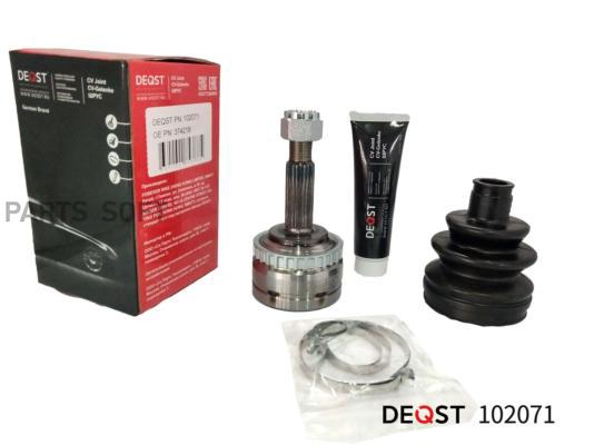 

DEQST 102071 ШРУС OPEL CORSA 1.0-1.7D 94-01 наружний(ABS)
