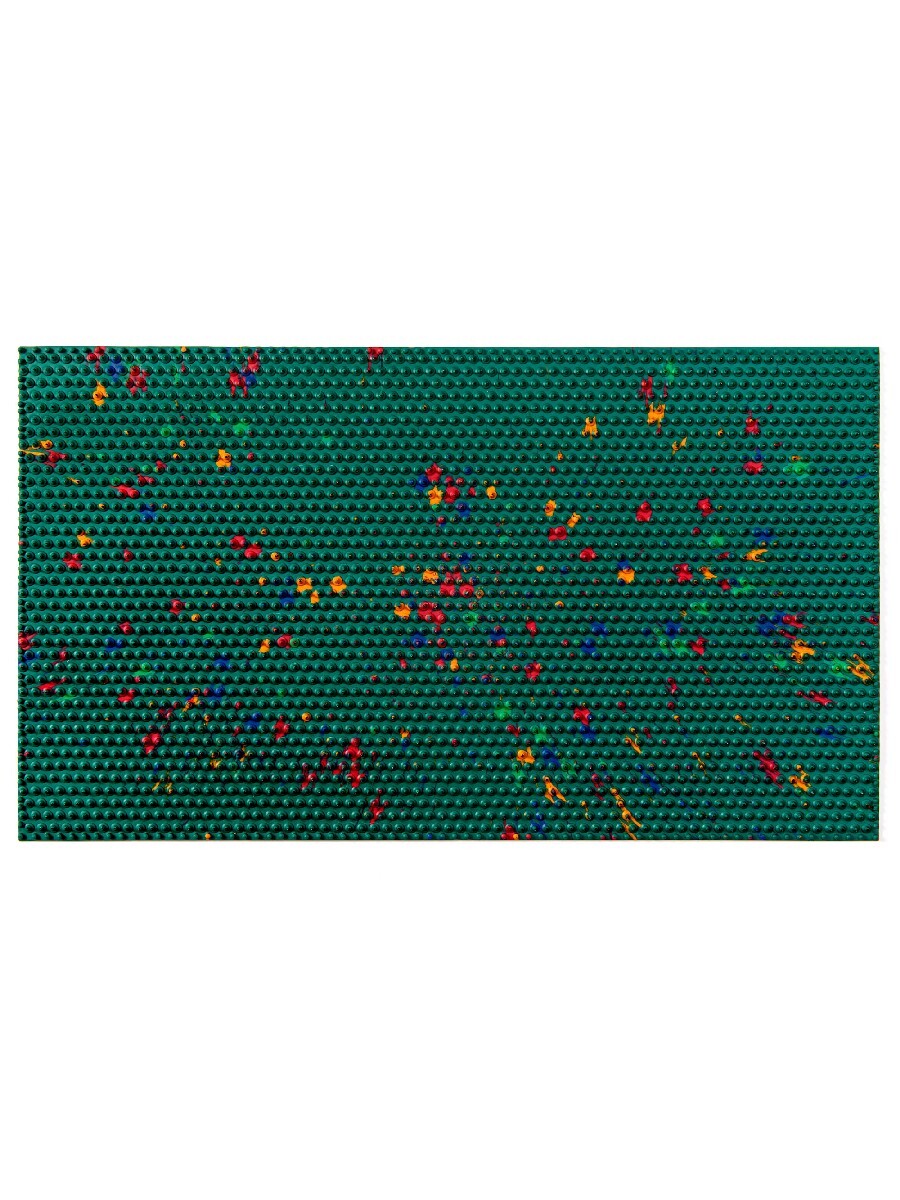 фото Аппликатор ляпко коврик большой 7,0 (размер - 275х480 мм), зеленый.