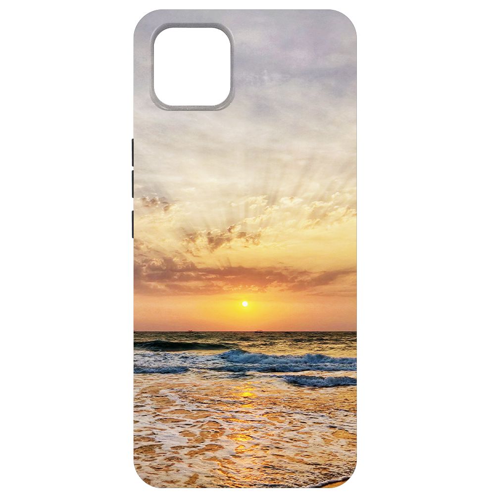 

Чехол-накладка Krutoff Soft Case Индия, Пляжи Гоа для Wiko T10 черный