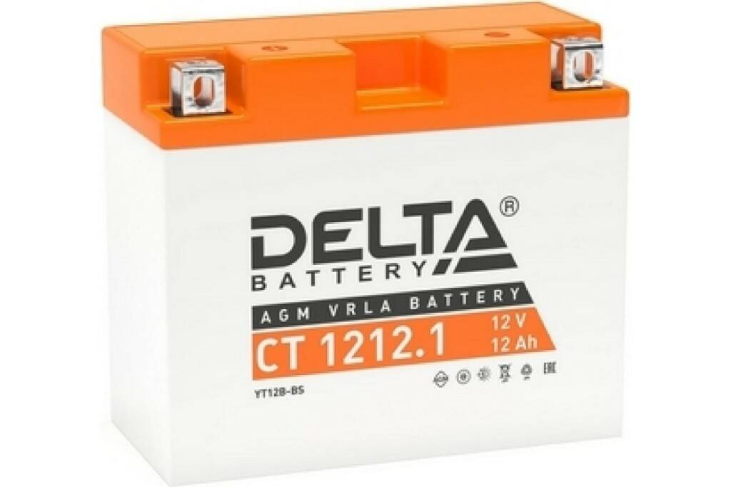 Аккумулятор DELTA BATTERY 12 A/ч 155 A обратная полярность