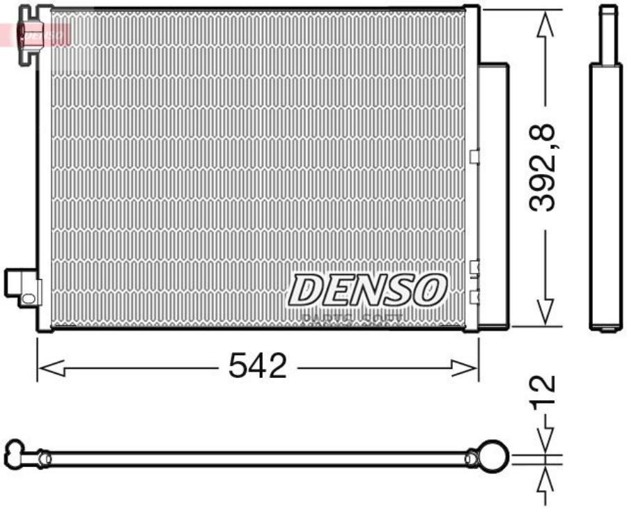 DENSO DCN37004 Конденсор  () 1шт