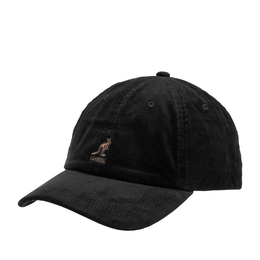 Бейсболка унисекс Kangol K5206HT Cord Baseball черная, one size