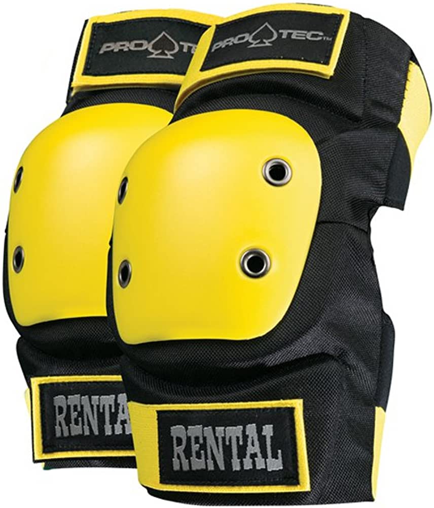 фото Защита локтей pro-tec rental elbow pads black yellow, m