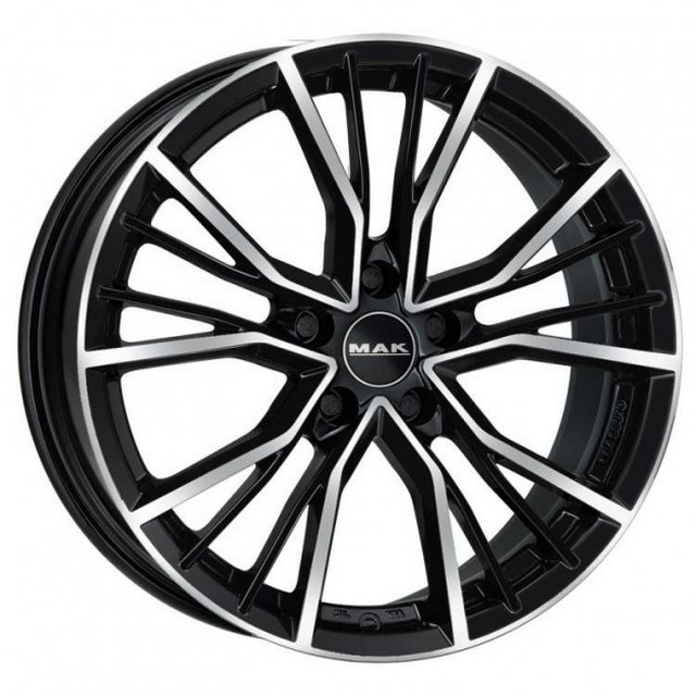 

Колесный диск MAK Union 9.5x21/5x112 D66.45 ET25, Черный;серебристый
