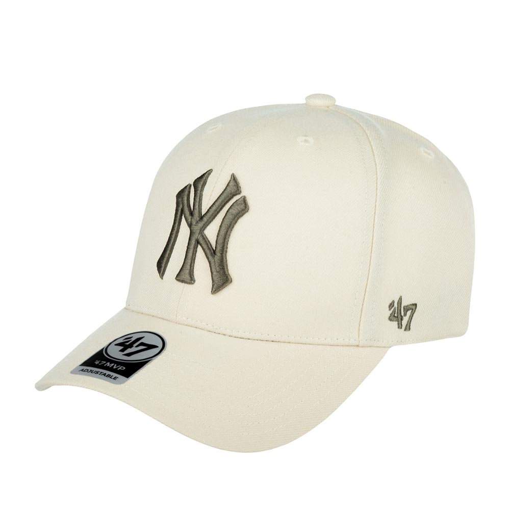 

Бейсболка унисекс 47 BRAND B-MVPSP17WBP New York Yankees MLB молочная, Бежевый, B-MVPSP17WBP New York Yankees MLB
