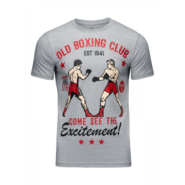 фото Футболка мужская old boxing club gray athletic pro. серая m