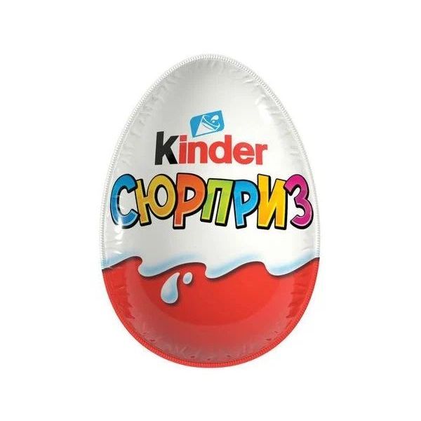 

Шоколадное яйцо Kinder Сюрприз Шрек из молочного шоколада 20 г
