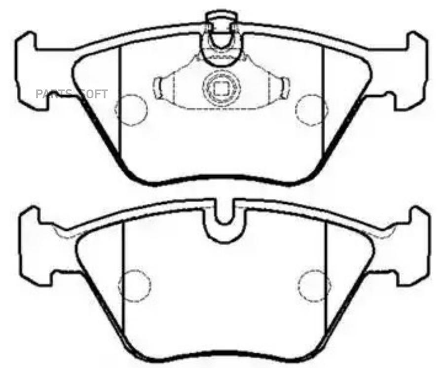 

Тормозные колодки HSB hp5252