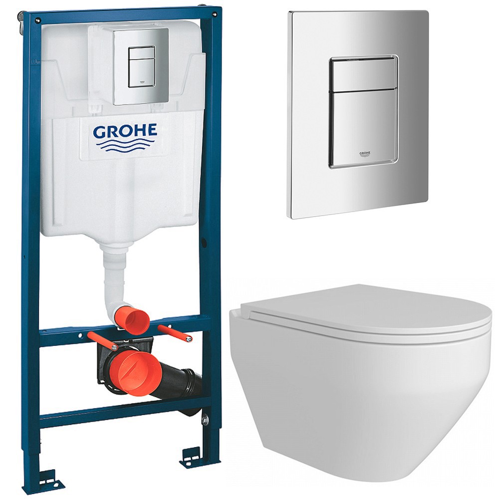 фото Инсталляция с унитазом grohe solido 388110208