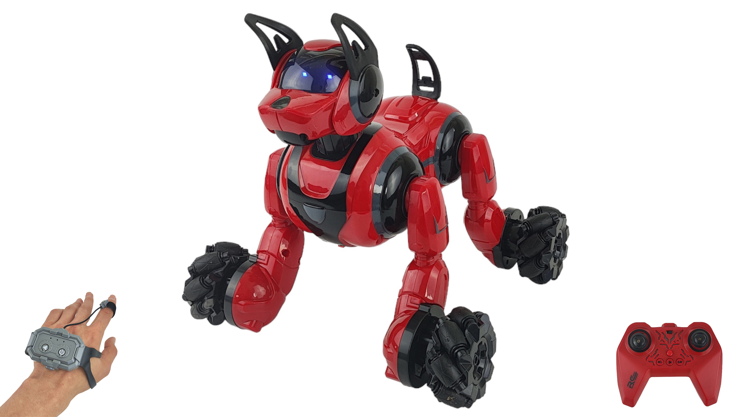 

Радиоуправляемый робот собака перевертыш CS Toys Speedy Dog 666-800A-RED