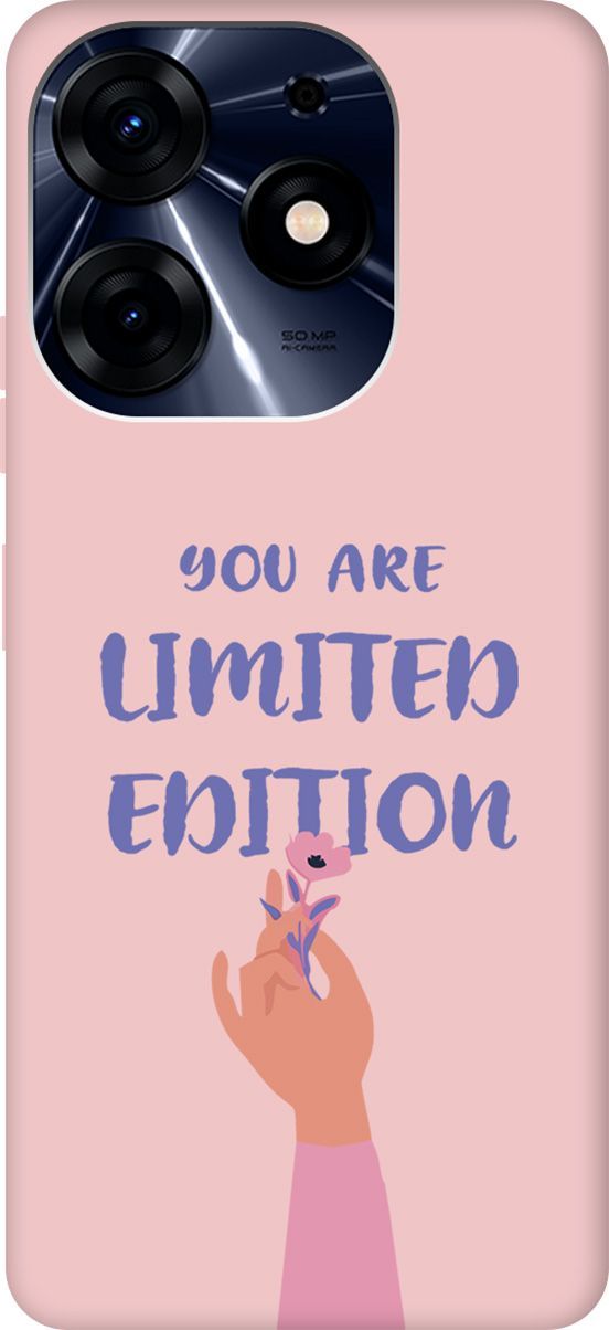 

Чехол на Tecno Spark 10 Pro "Limited Edition" розовый, Розовый;фиолетовый, 159577