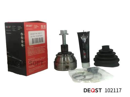 

DEQST 102117 ШРУС VW T4 1.8-2.5 90-03 нар.