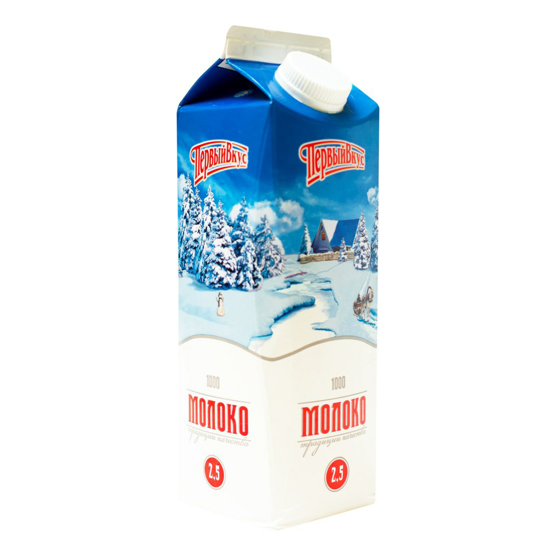 

Молоко 2,5% пастеризованное 1 л Первый вкус
