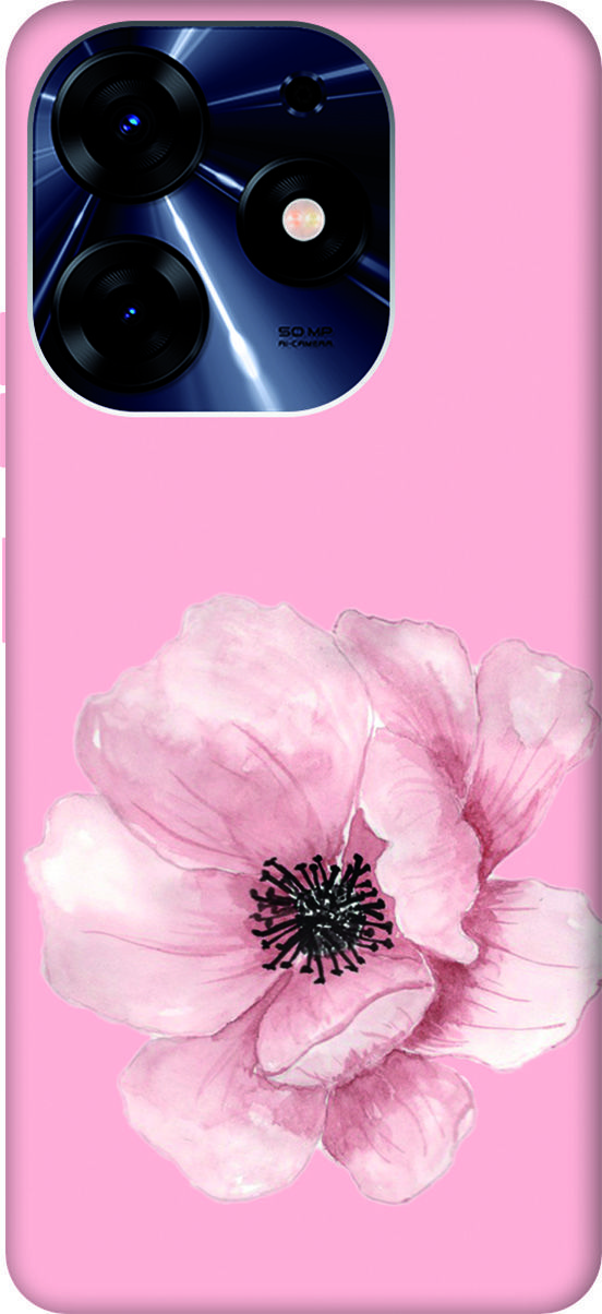 

Чехол на Tecno Spark 10 Pro "Pink Flower" розовый, Розовый;белый, 159577