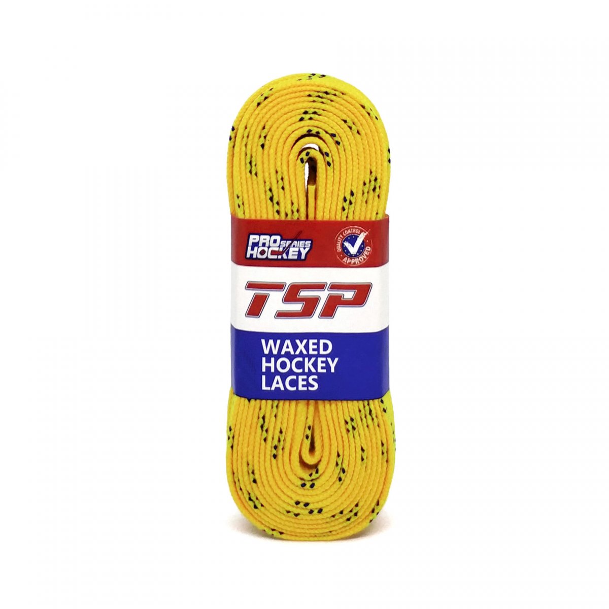 

Шнурки хоккейные с пропиткой TSP Hockey Laces Waxed 180 см(желтый)