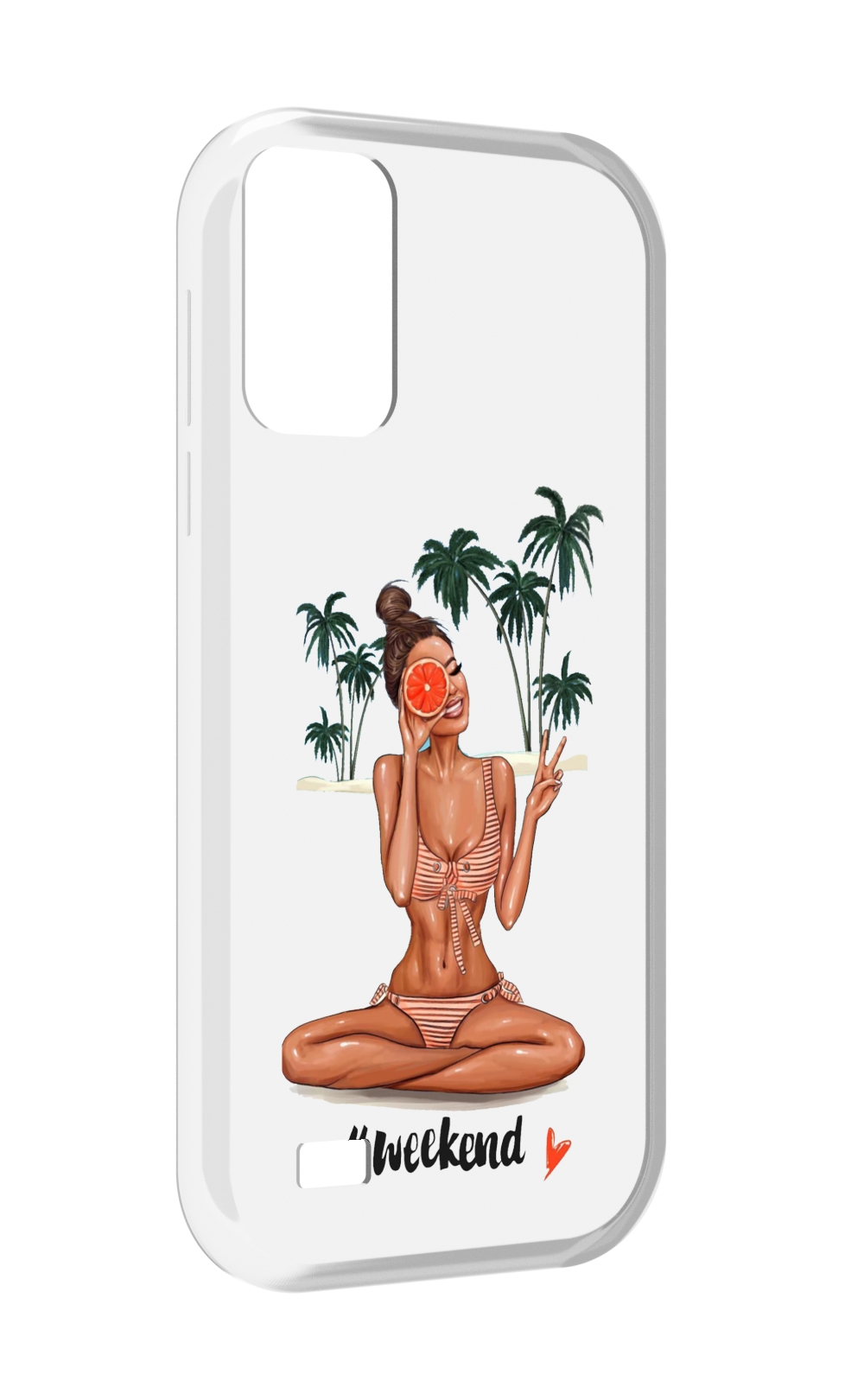 

Чехол MyPads Weekend для Oukitel C31, Прозрачный, Tocco