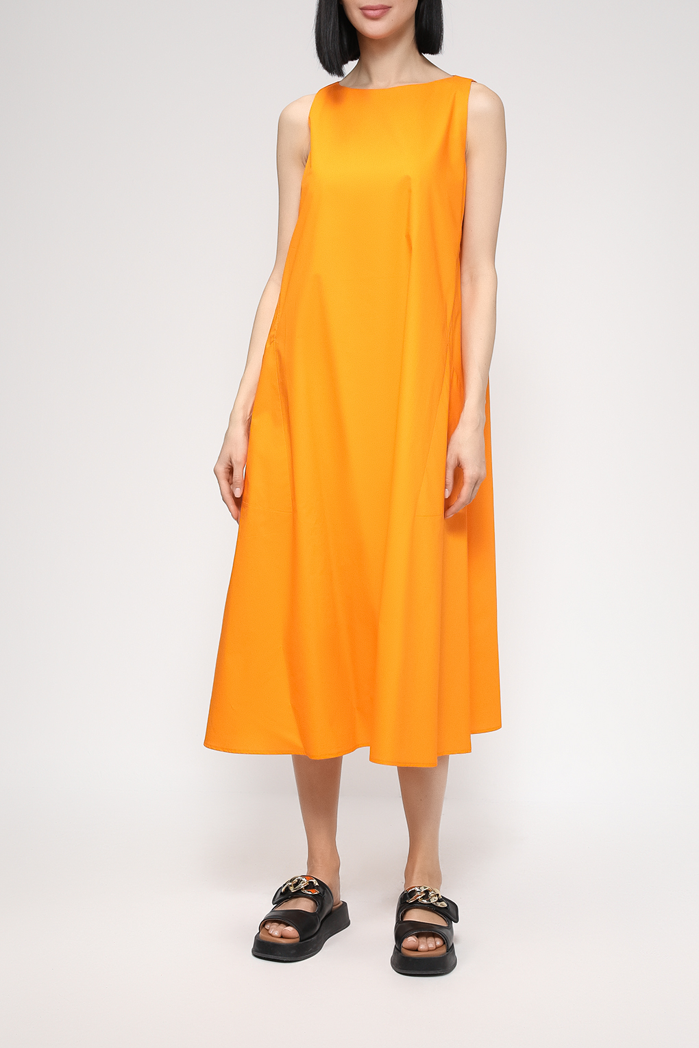 Платье женское SHADE D12S2300FS104 оранжевое 44 EU