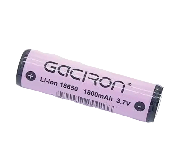 Аккумулятор Gaciron. Стандарт 18650. 1800mAh