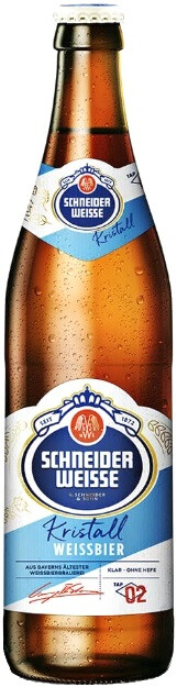 

Пиво Шнайдер Вайсс ТАП 02 Кристалл/Schneider Weisse TAP 02 Mein Kristall 0,5л, Светлое