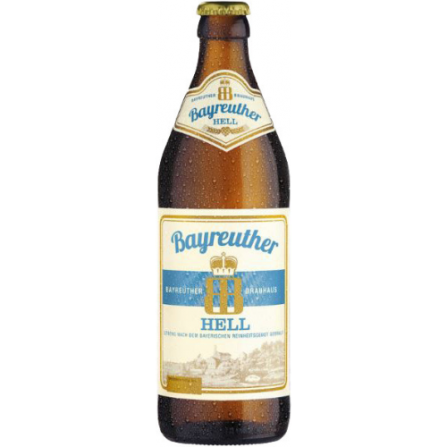 

Пиво Байройтер Хель/Bayreuther Hell 0,5л, Светлое