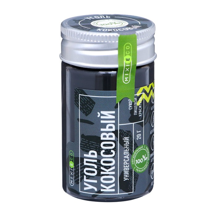 

Краситель Mixie Уголь кокосовый натуральный, 20 г