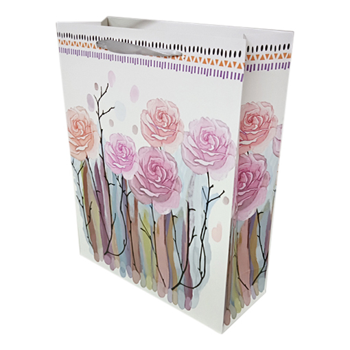 

Пакет подарочный 26 х 32 х 10 см большой в ассортименте, Разноцветный