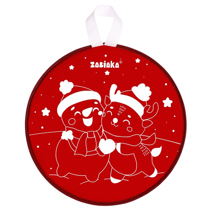 

Ледянка мягкая ZABIAKA, 33 см, красный