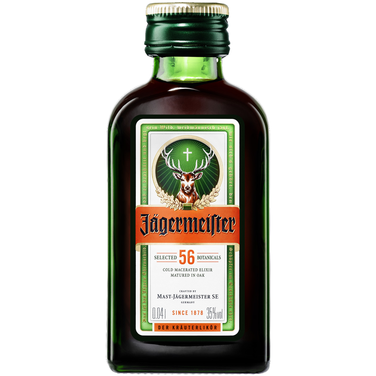 

Ликер Jagermeister 35% 0,04 л