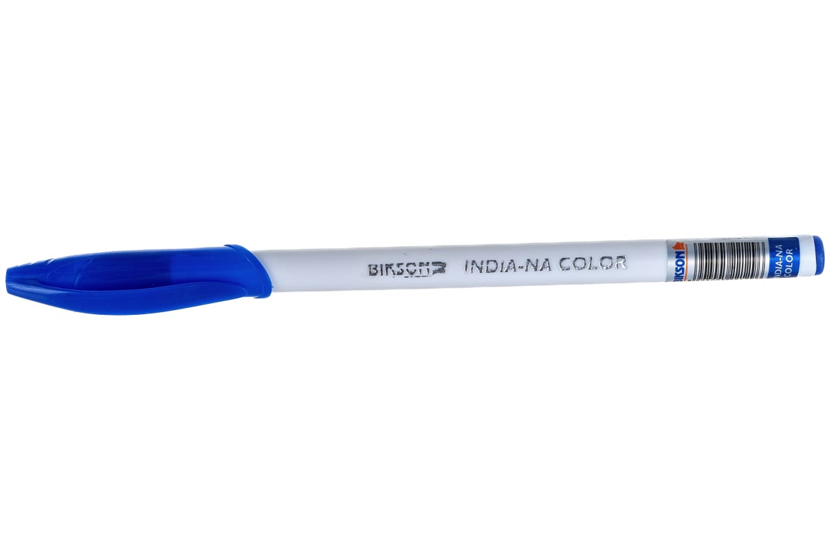 BIKSON Ручка шариковая индийская ТМ серия INDIA-NA COLOR синие чернила арт IND0006 РучШ388