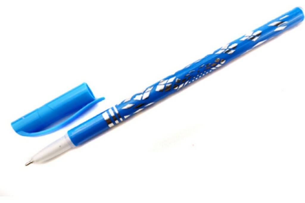 BIKSON Ручка шариковая индийская ТМ серия JASMIN-BOSS синие чернила арт IND0004 РучШ3883