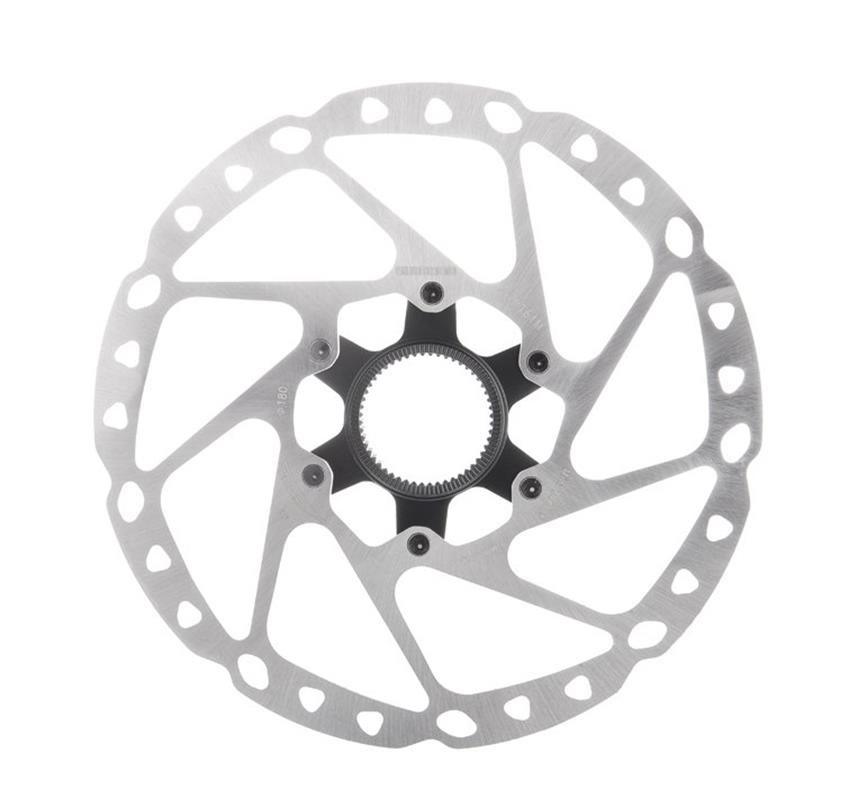 

Тормозной диск для велосипеда Shimano RT64 180 мм, Серебристый