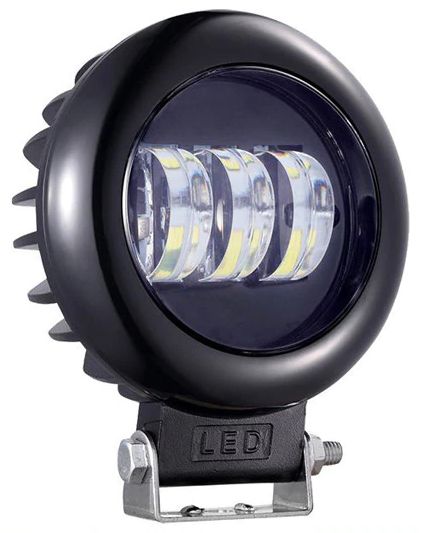 Фара светодиодная (круглая) 45W 135х115х65 свет 180 3LED (ВЫМПЕЛ)