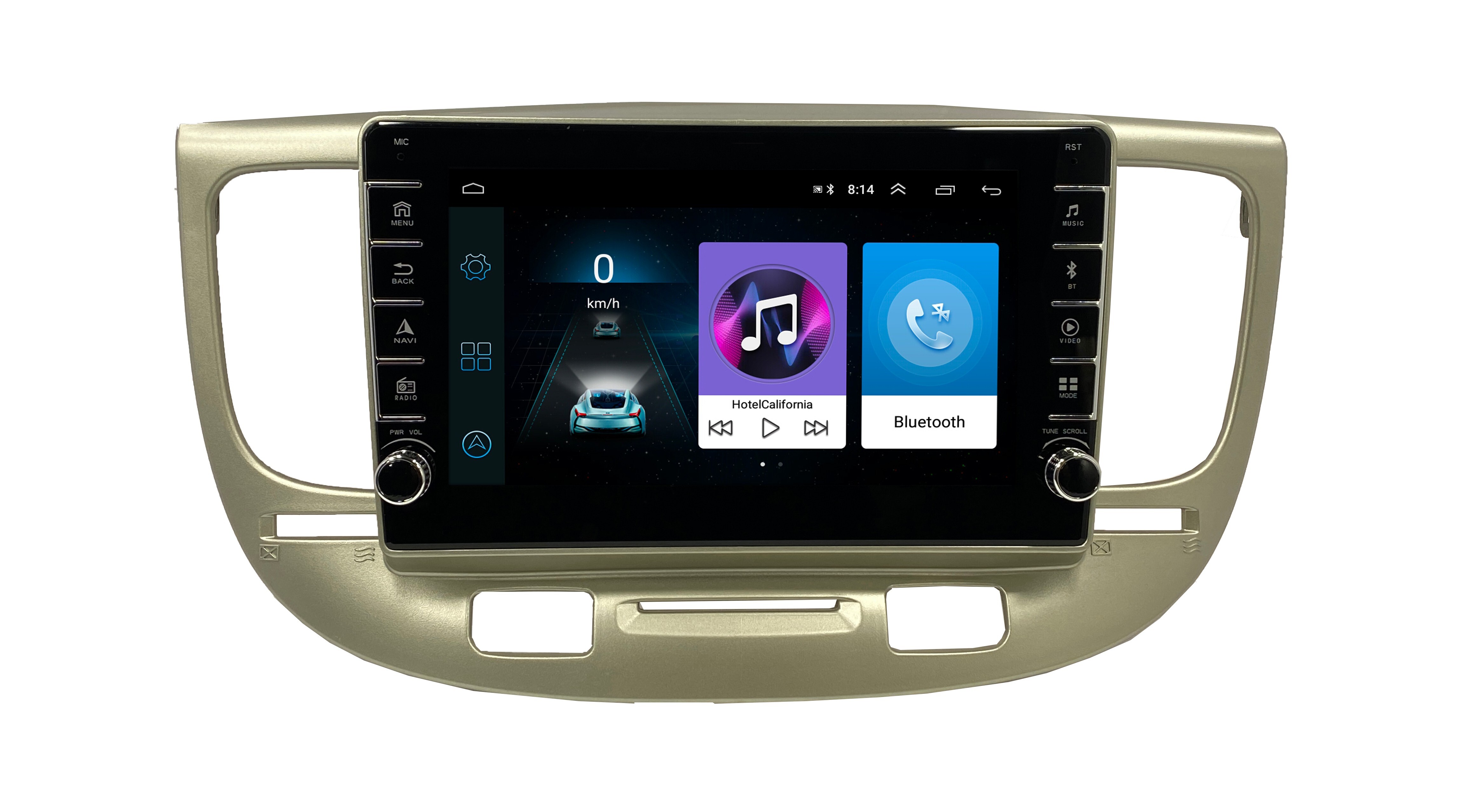 Автомагнитола ANDROID KIA Rio 2004-2011 Android 12 232GB с крутилками Мультируль Ш 2055400₽